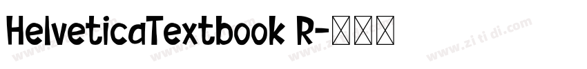 HelveticaTextbook R字体转换 HelveticaTextbook R字体转换